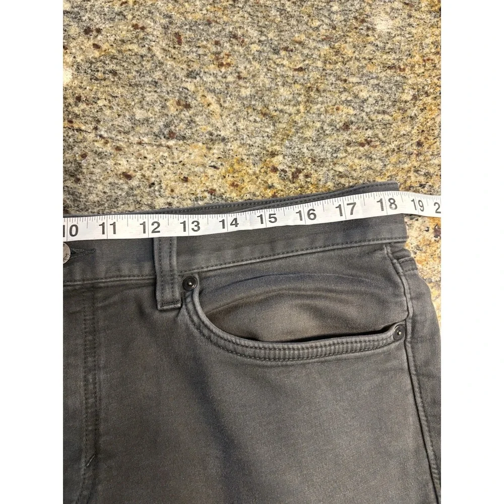 Banana Republic Traveler‎ Pants Mens 36x30 Travel Jeans Stretch Gray Slim Fit